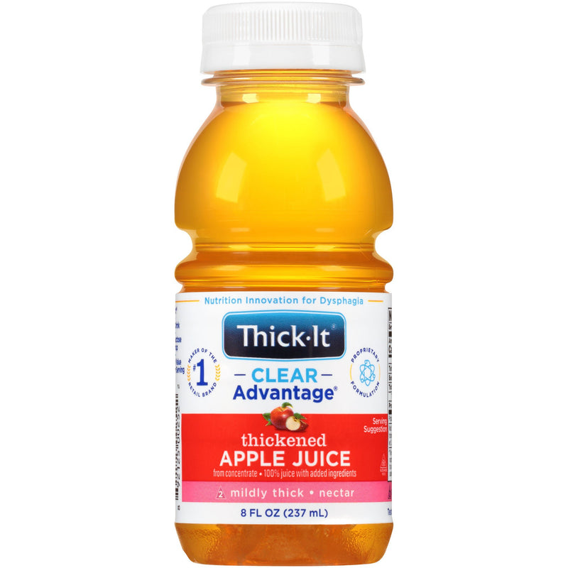 Thick-It Clear Advantage Nectar Consistency Apple Thickened Beverage (Case of 24)