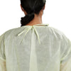McKesson AAMI Level 2 Isolation Gown, Tie Neck Style, Extra Large, Yellow (100/CS) 