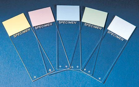 SLIDE MICROSCOPE POS CHARGEDFROST 25X75X1MM 144/GR 10GR/CS