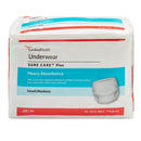 Cardinal Sure Care Plus Heavy Absorbent Underwear, Medium (80/CS)