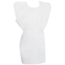 McKesson Patient Exam Gown, One Size Fits Most, White (Case of 50)