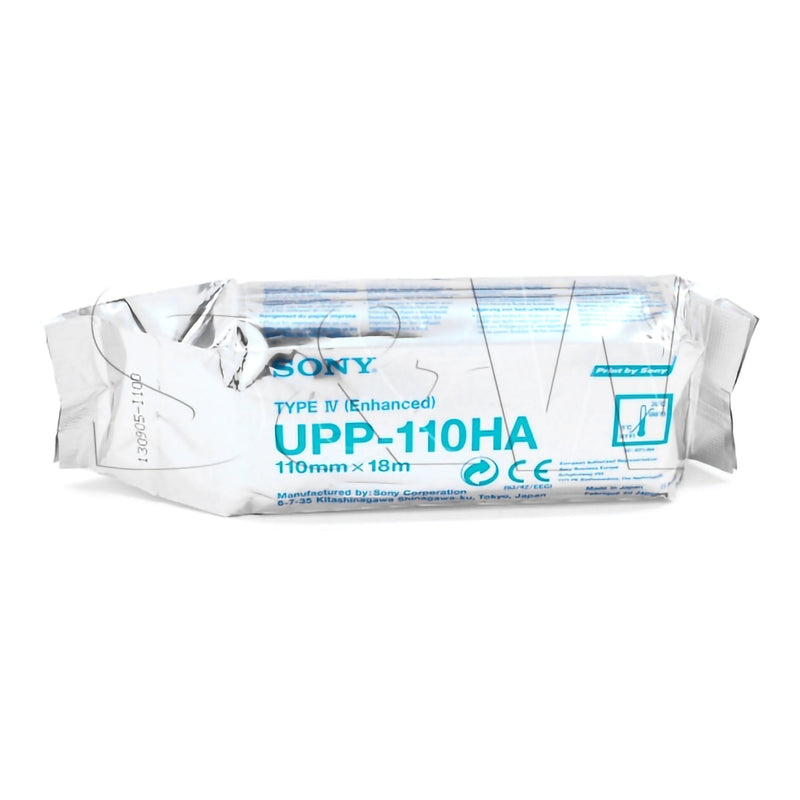 Ultrasound Video Paper Sony Roll Black and White High Density Without Grid 