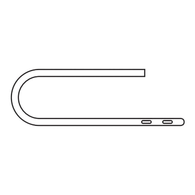 Ostomy Catheter Curved, Medium, 30 Fr., 18 Inch For Leg Bag or Bedside Bag 