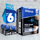 Attends Discreet Men's Guard, Level 3, 12.5-Inch Length (Case of 120)
