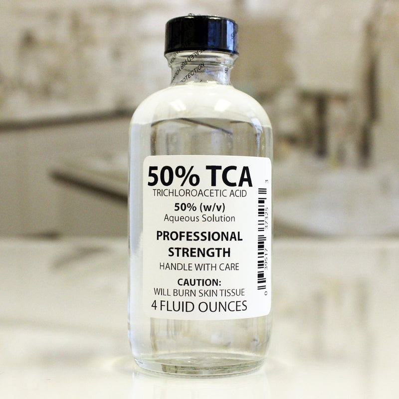 Medical Chemical Histology Reagent Trichloroacetic Acid Organic Acid 50% 4 oz. 