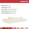 McKesson Stretch Vinyl Exam Glove, Medium, Ivory (Case of 1000)