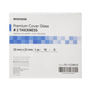 McKesson Brand McKesson Premium No. 2 Thickness Cover Glass, 22 x 22 mm (10/BX) 