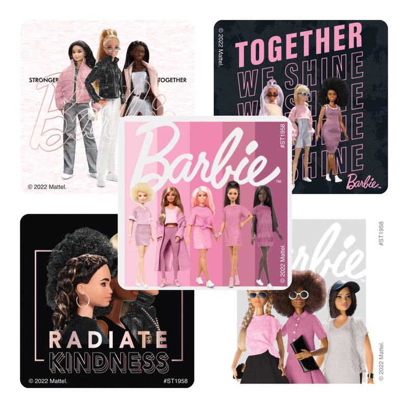 Sticker SmileMakers 100 per Box Barbie & Friends 2-1/2 X 2-1/2 Inch (100/BX) 
