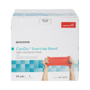 McKesson Brand McKesson Exercise Resistance Band, Red, 5 Inch x 50 Yard, Light Resistance 