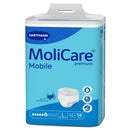 MoliCare Premium Mobile 6D Incontinence Underwear for Adults, Large (Case of 4 Bags)