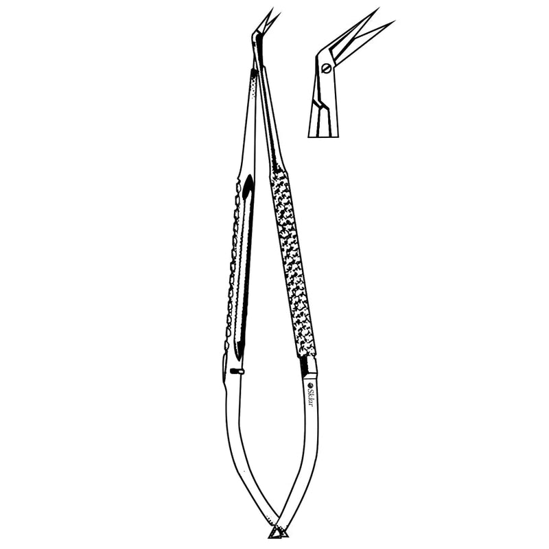 Sklar Toledo Vascular Micro Scissors - 98-9417 