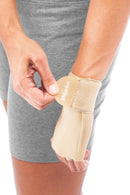 Mueller Sports Medicine Compression Glove Mueller Compression & Support Gloves Fingerless Small / Medium Over-the-Wrist Length Ambidextrous 