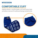 McKesson Brand McKesson Slipper Socks, Double Tread, Bariatric, Kingfisher Blue (48/CS)