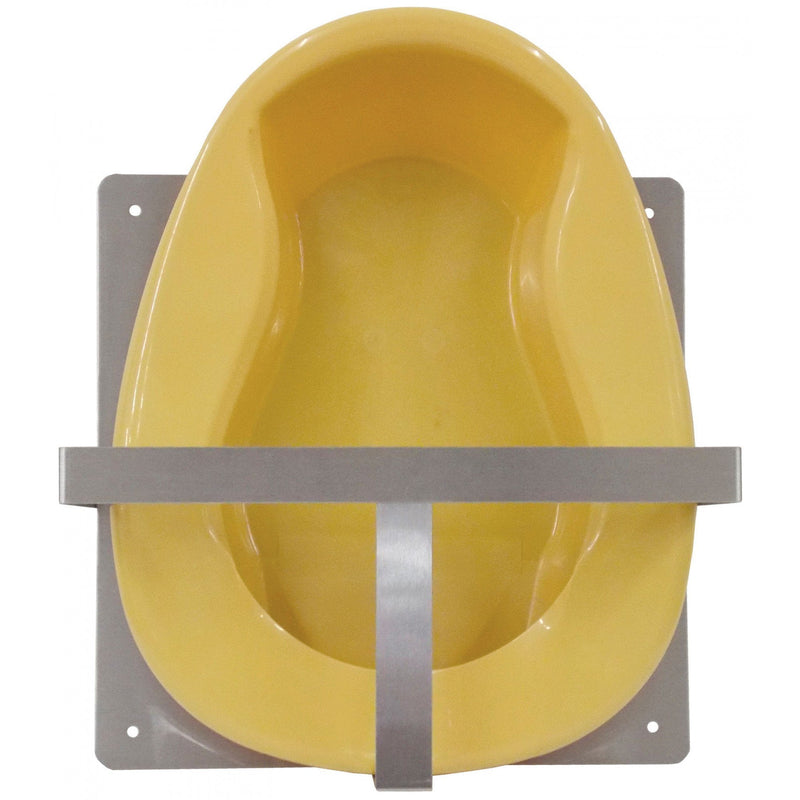Bedpan Rack, Single Beam Stainless Steel 