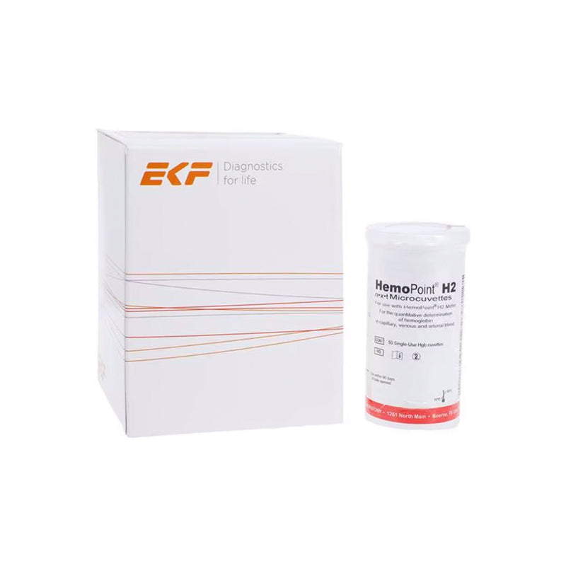 Hematology Reagent Microcuvette HemoPoint H2 n•x•t Hemoglobin (Hb) / Hematocrit CLIA Waived For HemoPoint H2 Hemoglobin Photometer 200 Tests
