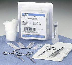 Laceration Tray Sterile 