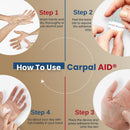 CarpalAid Patch Hand-Based Carpal Tunnel Support, One Size Fits Most (288/CS) 