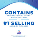 Clear Eyes Triple Action Lubricant Redness Reliever Eye Drops (Each)