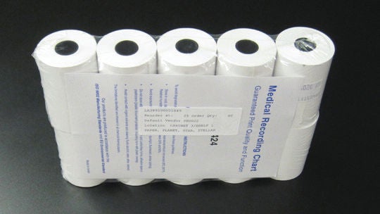 Recording Chart Paper Roll Without Grid (Pack of 10)