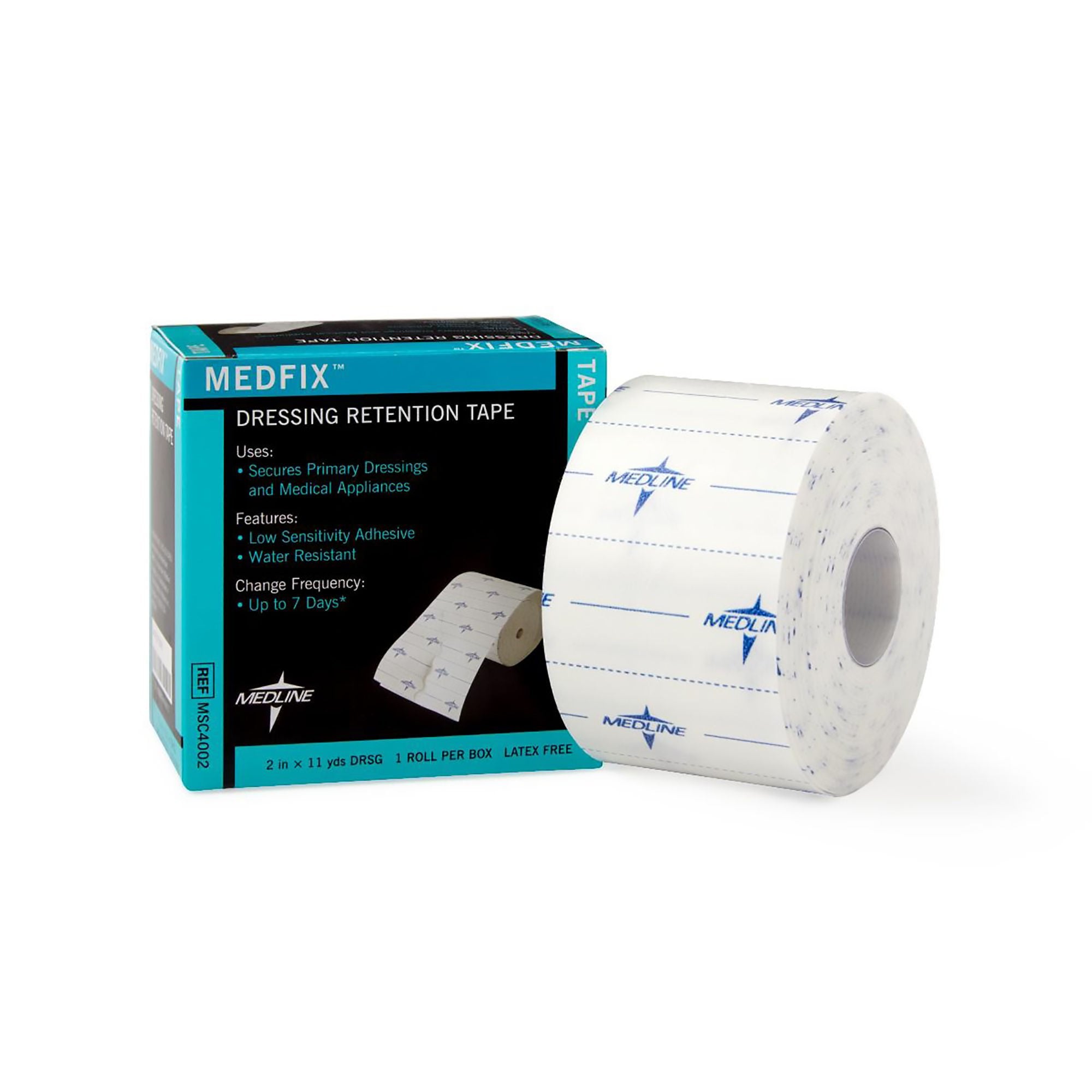 MedFix Nonwoven Dressing Retention Tape, 2 Inch x 11 Yard, White