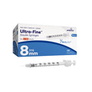INSULIN SYRINGE W/NDL 31GX5/16100/SP 5SP/CS