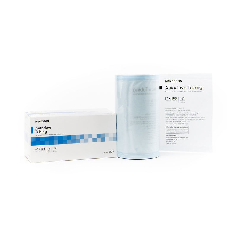 McKesson Brand McKesson Sterilization Tubing, 6 Inch x 100 Foot (8/CS) 
