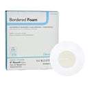 Sion Brands LLC BorderedFoam Adhesive with Border Foam Dressing, 4-Inch Round (10/BX) 
