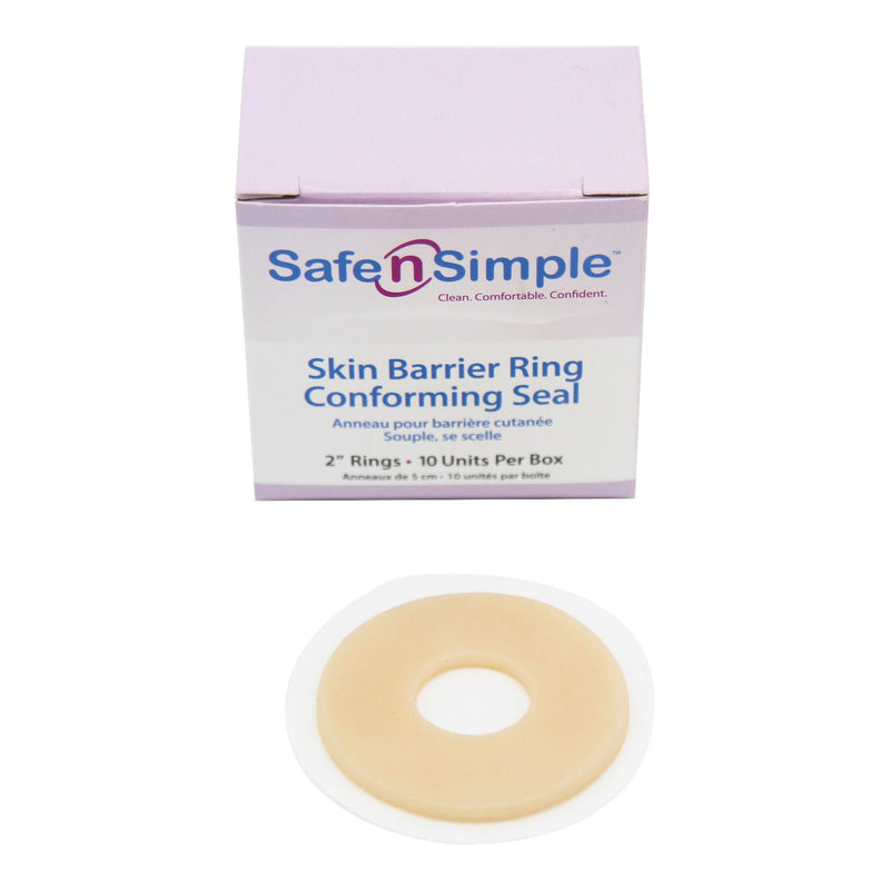Safe n Simple Adhesive Barrier Ring (Case of 160)