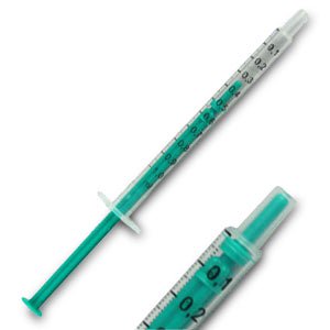 General Purpose Syringe Injekt 1 mL Luer Slip Tip Without Safety (Box of 100)