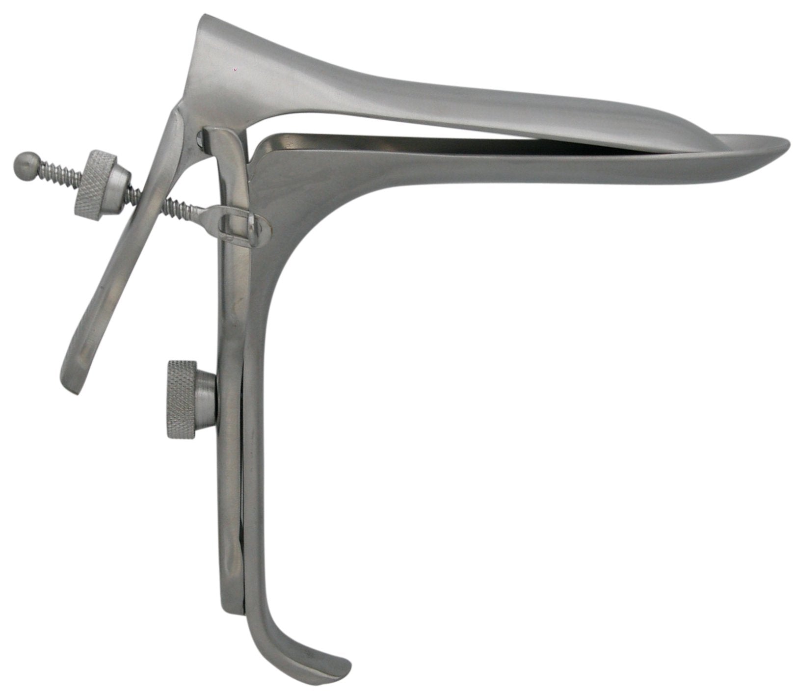 Vaginal Speculum BR Surgical Graves NonSterile Surgical Grade German Stainless Steel 2X-Large Right Side Open Reusable Without Light Source Capability 