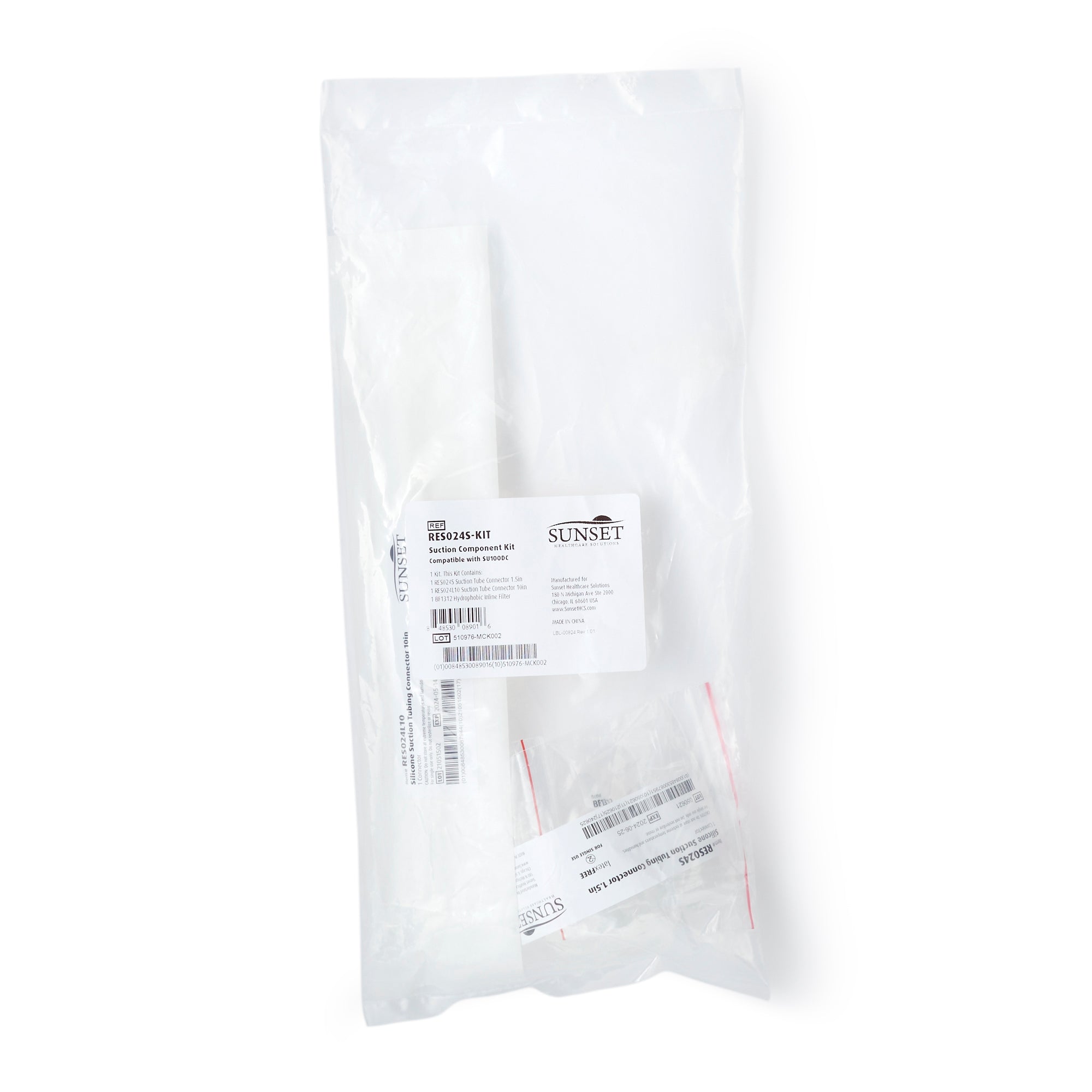 Sunset Healthcare Sunset Healthcare Solutions Suction Filter Component Kit 