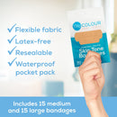 Tru-Colour Products LLC Tru-Colour Skin Tone Adhesive Bandages for Fair Skin Tone Shades (1500/CS) 