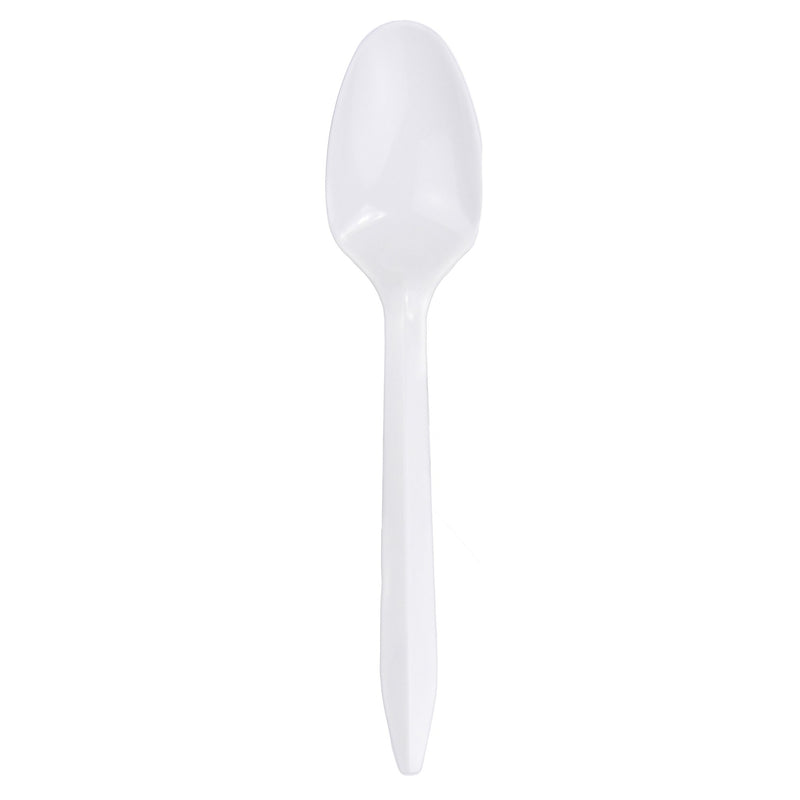McKesson White Polypropylene Spoon, 5.5 Inch Long (Case of 1000)