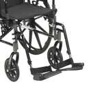McKesson Brand McKesson Manual Lightweight Wheelchair, 18 Inch Seat Width