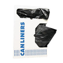 Essendant Co/United Stationers Heritage Super Heavy Duty Trash Bag, Black, 60-gallon Capacity (100/CS) 