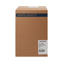 McKesson Blue Flat Stretcher Sheet, 40 x 72 Inch (Case of 50)