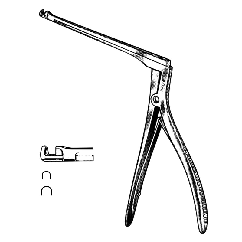 Sklar Hajek Kofler Punch - 5-1/2", Angled Up, 3.5mm Bite - 65-7415