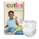 Cuties Essential Diaper, Size 7 (Case of 80)
