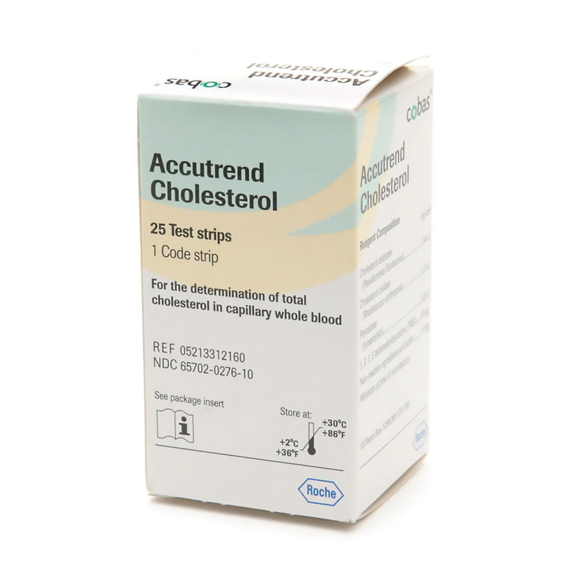 General Chemistry Reagent Accutrend Plus Cholesterol CLIA Waived For Accutrend Plus Meter 25 Tests (Each)