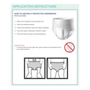 ActivStyle Inc Absorbent Underwear Rely Maximum Pull On with Tear Away Seams Adult Medium Unisex Disposable Moderate Absorbency (80/CS) 