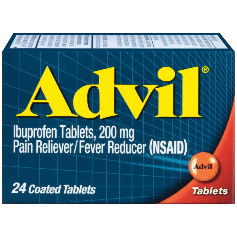 Advil Ibuprofen Pain Relief (Bottle of 24)