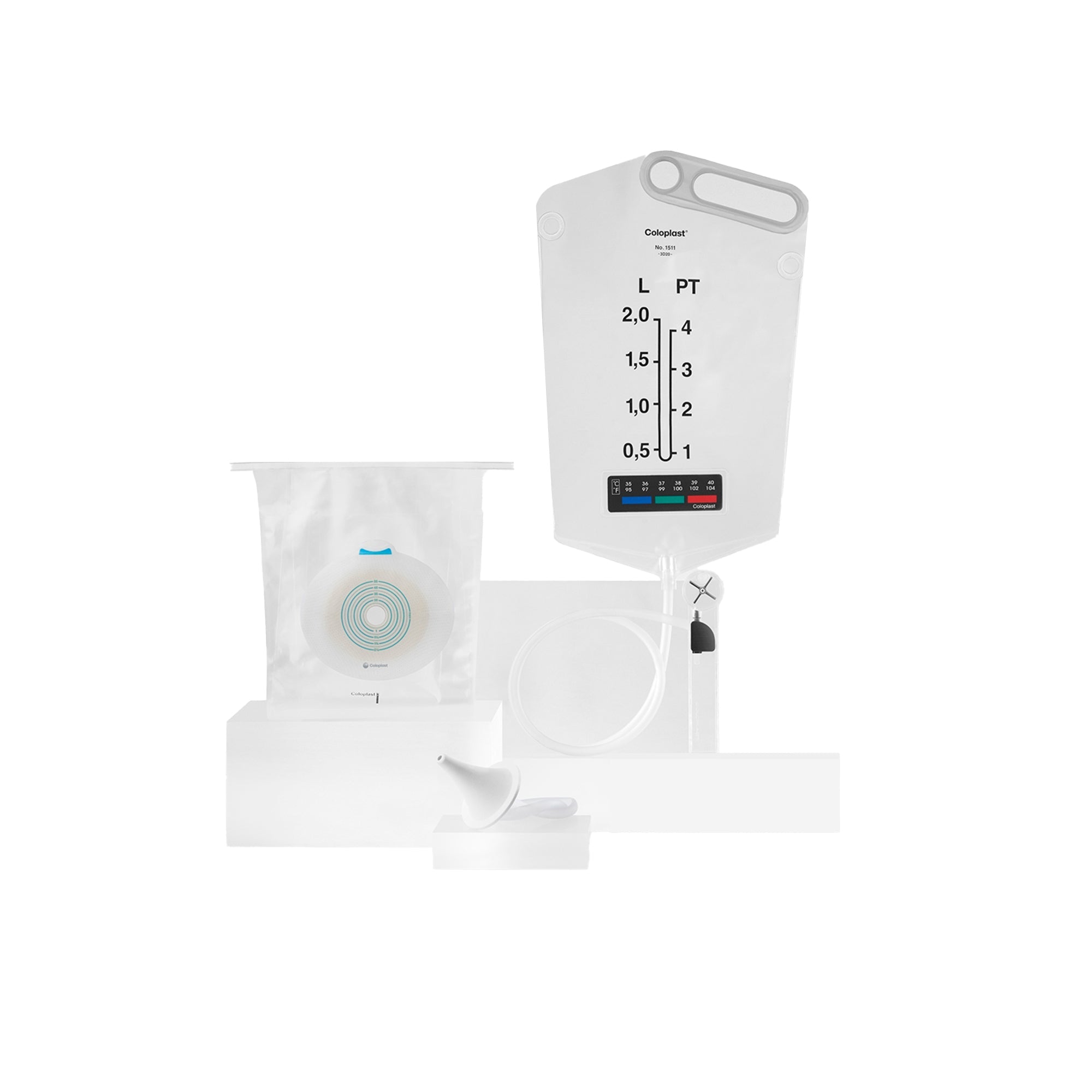 Ostomy Irrigation Tray Coloplast 