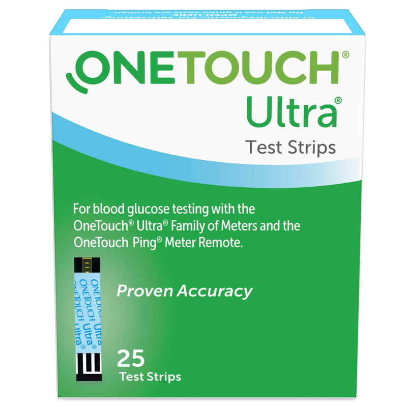 OneTouch Ultra 2 Blood Glucose Test Strips for OneTouch Ultra Blood Glucose Meter (Case of 600)