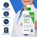 CeraVe Foaming Facial Cleanser for Normal to Oily Skin, 16-ounce Pump Bottle (Each)