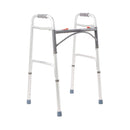 McKesson Aluminum Folding Walker, 32 – 39 Inch Height (Each)