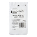 McKesson Sterile Fluff Bandage Roll, 4-1/2 Inch x 3-1/10 Yard, Eight-Ply (Case of 100)