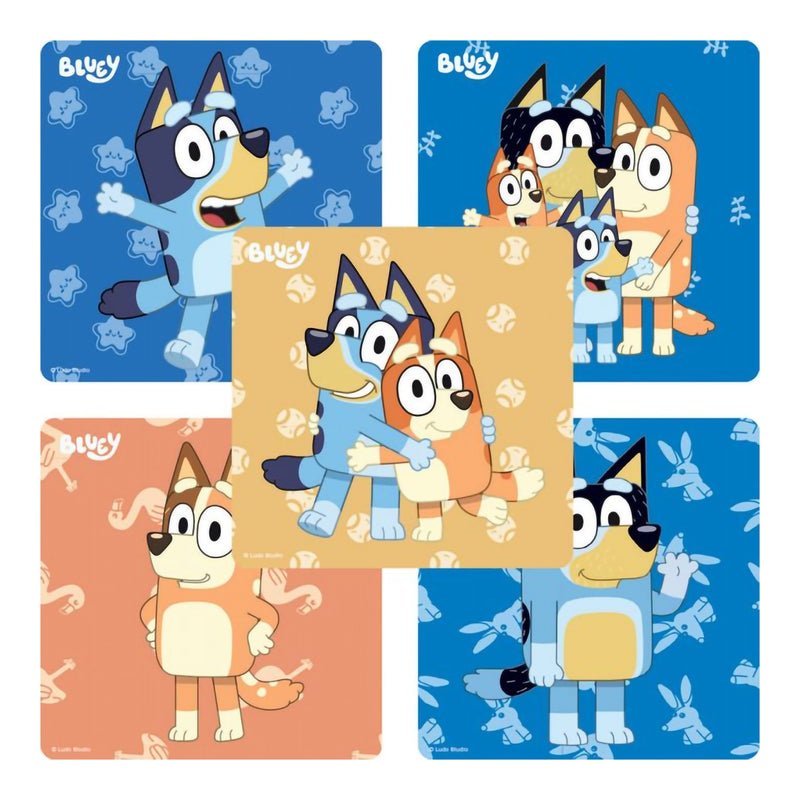 SmileMakers Bluey Stickers (Roll of 100)