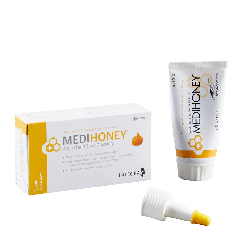 Honey Wound and Burn Dressing MEDIHONEY 1.5 oz. Paste 