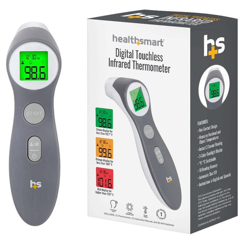 HealthSmart Digital Touchless Infrared Thermometer (Each)