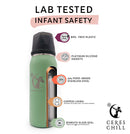 Ceres Chill OG Stainless Steel Breast Milk Chiller Container, Lavender (Case of 12) 
